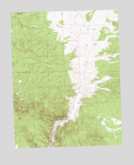 Eagle Valley Reservoir, NV USGS Topographic Map