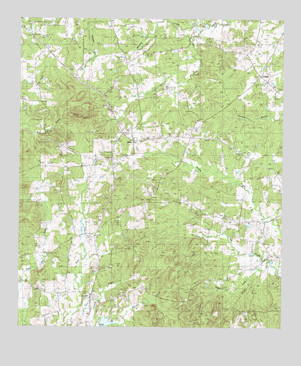 Arcadia, TX USGS Topographic Map