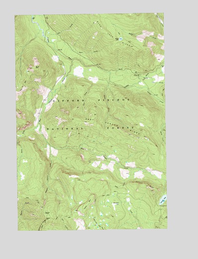 East Canyon Ridge, WA USGS Topographic Map