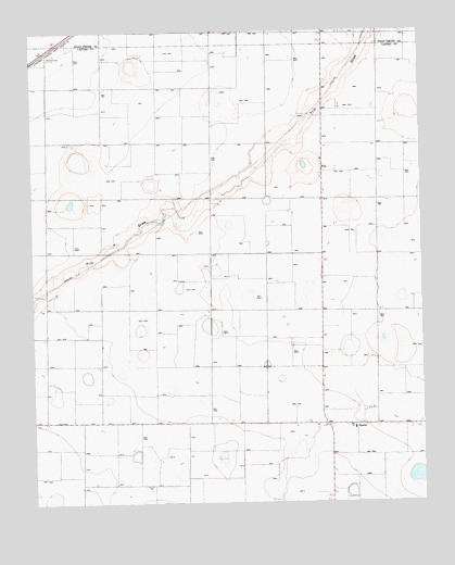 Easter, TX USGS Topographic Map