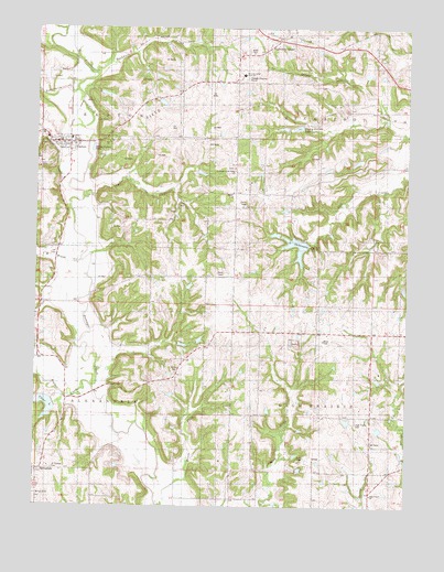 Easton, KS USGS Topographic Map