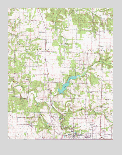 Ebenezer, MO USGS Topographic Map