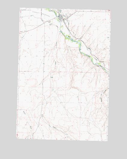 Echo, OR USGS Topographic Map