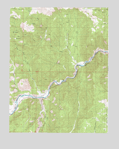 Echo, CO USGS Topographic Map