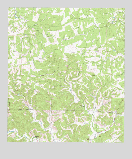 Echo Hill Ranch, TX USGS Topographic Map