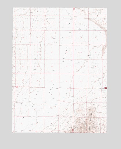 Eden Valley, NV USGS Topographic Map