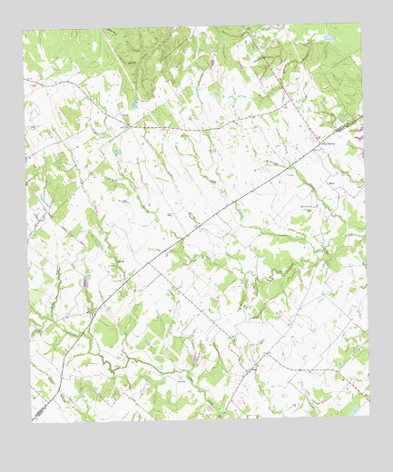 Edge, TX USGS Topographic Map