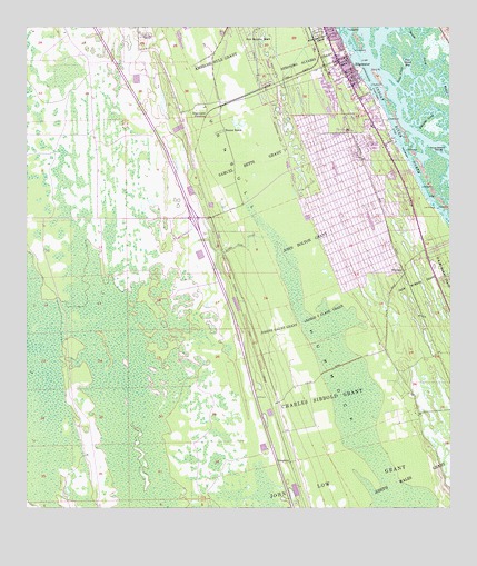 Edgewater, FL USGS Topographic Map