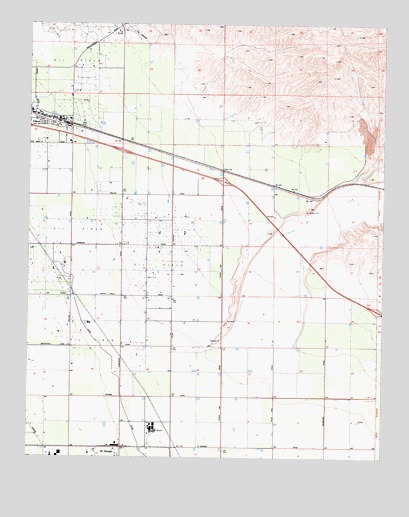 Edison, CA USGS Topographic Map