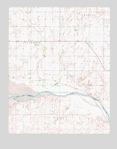 Edith, OK USGS Topographic Map