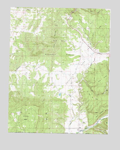 Edith, CO USGS Topographic Map