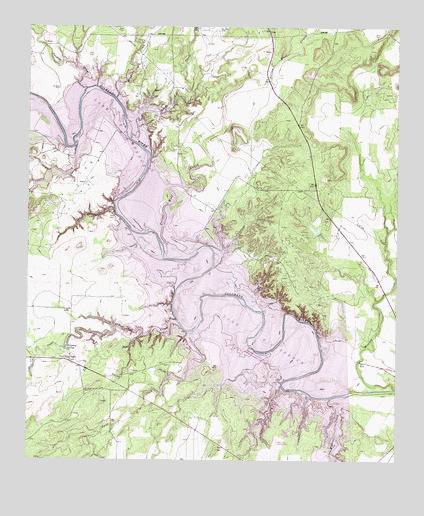 Edith, TX USGS Topographic Map