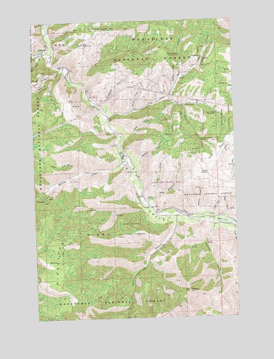 Ardenvoir, WA USGS Topographic Map