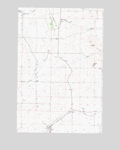 Edwall, WA USGS Topographic Map