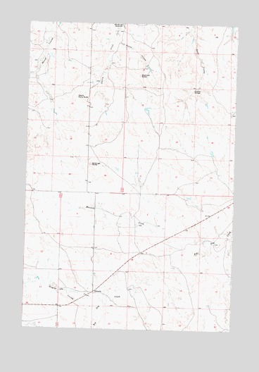 Edwards, MT USGS Topographic Map