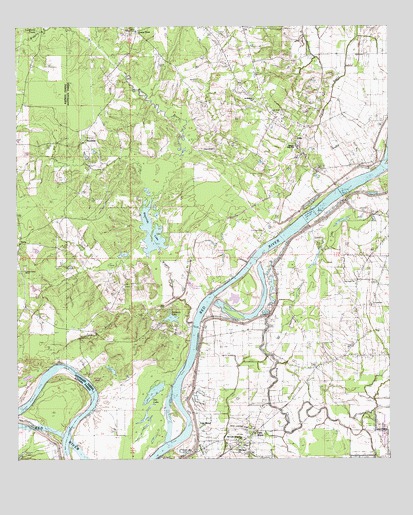 Effie, LA USGS Topographic Map