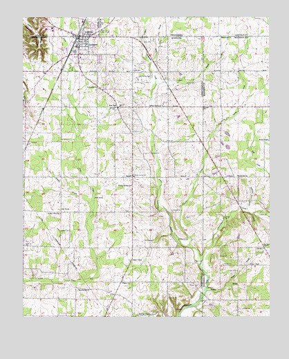 Ardmore, AL USGS Topographic Map