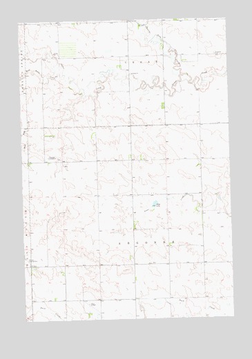Ehler Lake, ND USGS Topographic Map