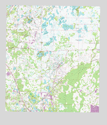 Ehren, FL USGS Topographic Map