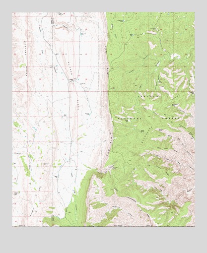 El Paso Gap, Nm Topographic Map - Topoquest 302