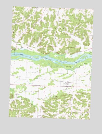 Arena, WI USGS Topographic Map