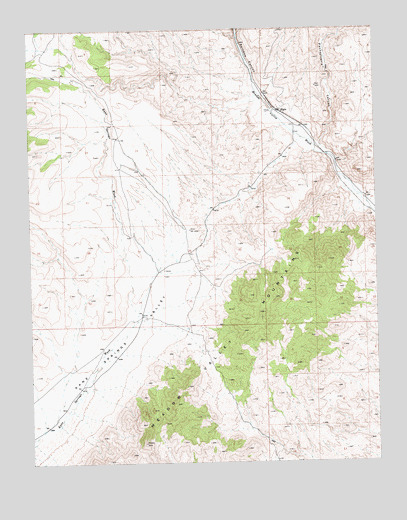 Elgin, NV USGS Topographic Map