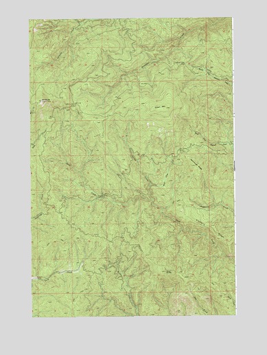 Elk Butte, ID USGS Topographic Map
