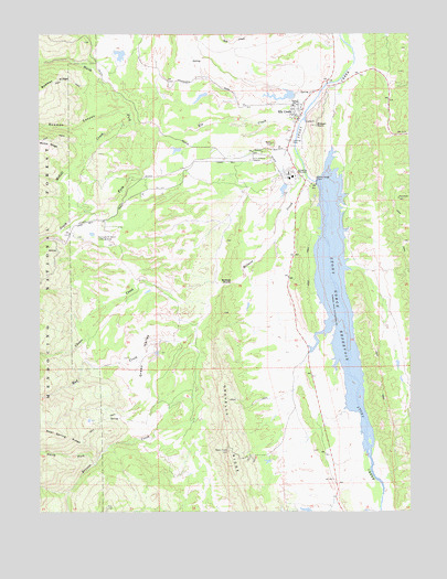 Elk Creek, CA USGS Topographic Map