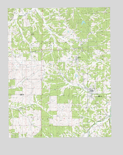 Argyle, MO USGS Topographic Map
