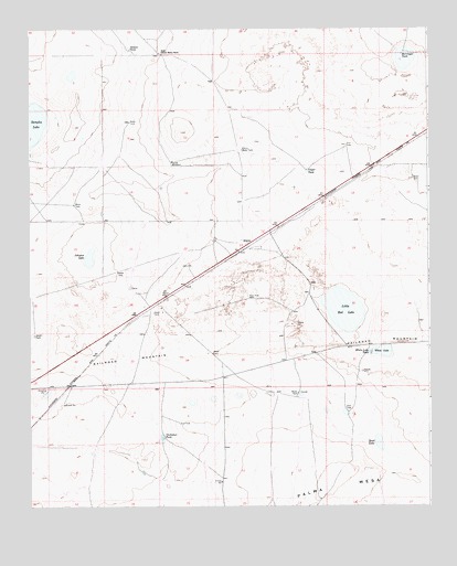 Elkins, NM USGS Topographic Map