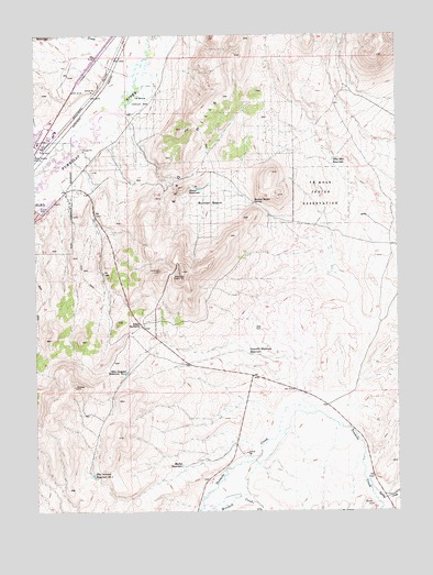 Elko East, NV USGS Topographic Map