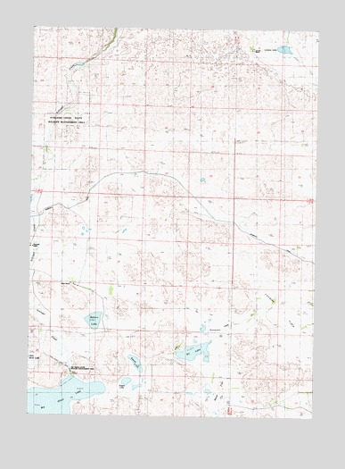 Ell Lake, NE USGS Topographic Map