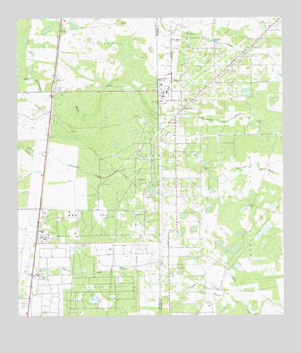 Ella, TX USGS Topographic Map