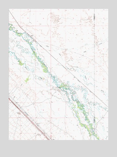 Ellison, NV USGS Topographic Map