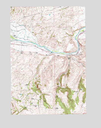 Elton, MT USGS Topographic Map