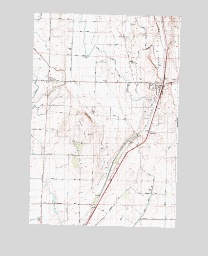 Eltopia, WA USGS Topographic Map