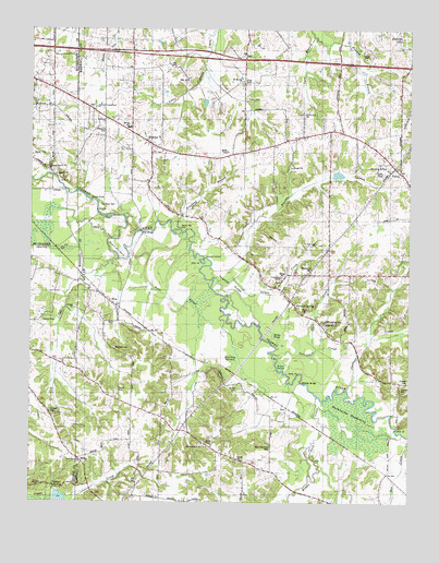 Elva, KY USGS Topographic Map