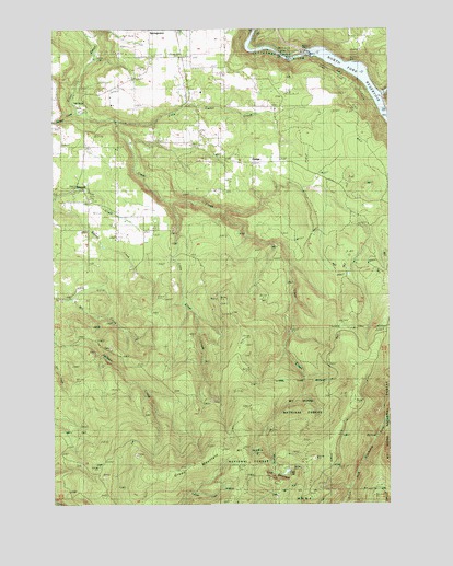 Elwood, OR USGS Topographic Map