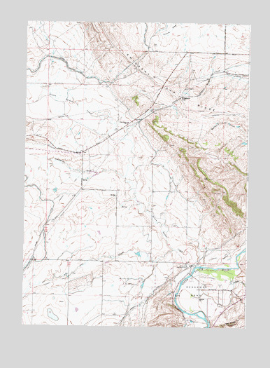 Emigrant Gap, WY USGS Topographic Map
