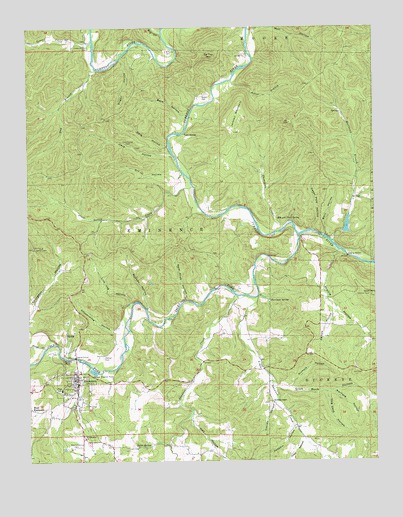 Eminence, MO USGS Topographic Map