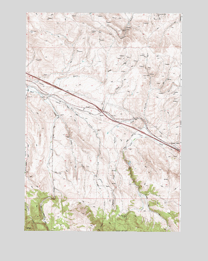 Encina, OR USGS Topographic Map