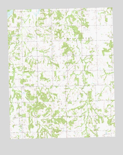 Arlington, OK USGS Topographic Map