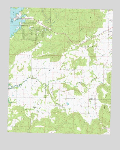 Enterprise, OK USGS Topographic Map