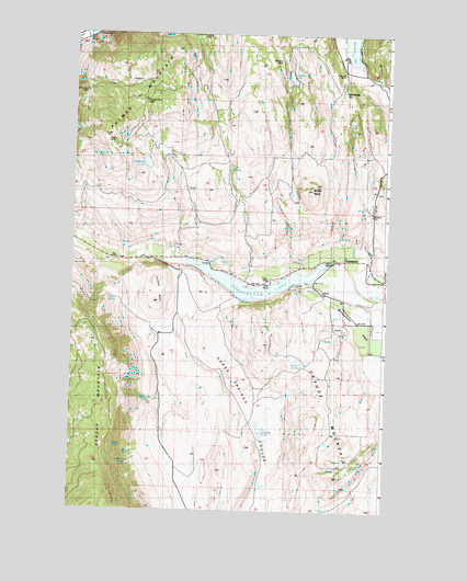 Enterprise, WA USGS Topographic Map