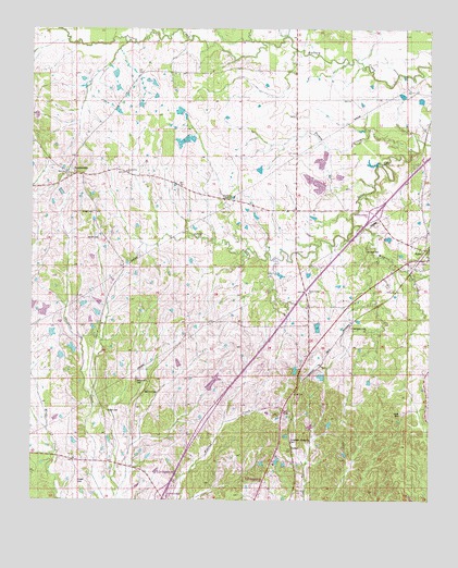 Epes West, AL USGS Topographic Map