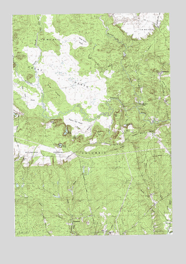 Epping, ME USGS Topographic Map