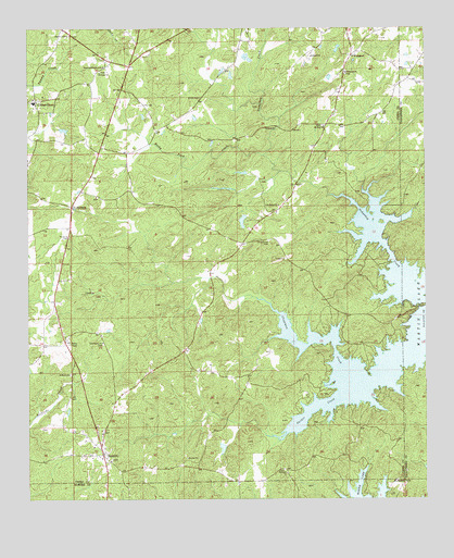 Equality, AL USGS Topographic Map
