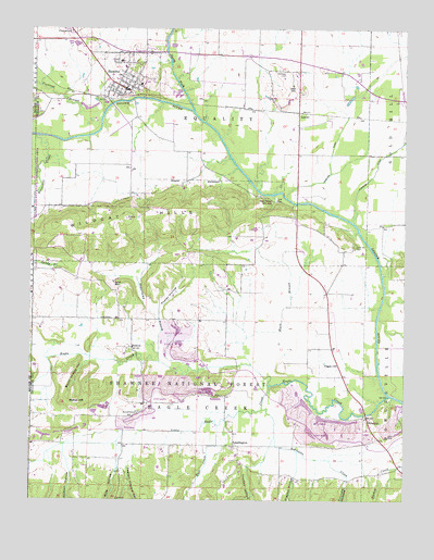 Equality, IL USGS Topographic Map