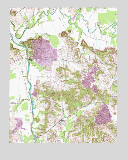 Equality, KY USGS Topographic Map