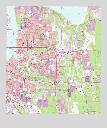 Arlington, FL USGS Topographic Map